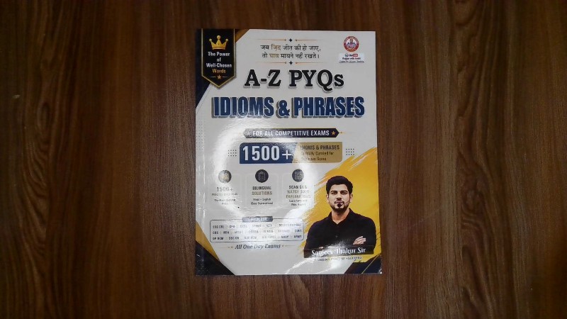 A-Z PYQs Idioms & Phrases For All Competitive Exams (1500+ Words)