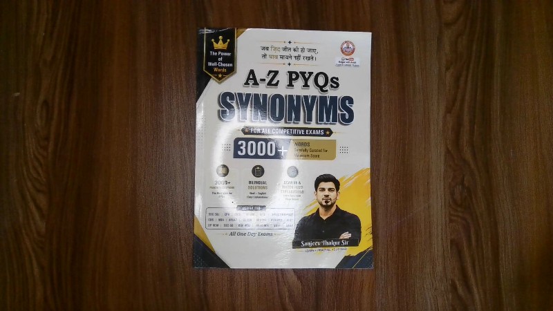A-Z PYQs Synonyms For All Competitive Exams (3000+ Words)