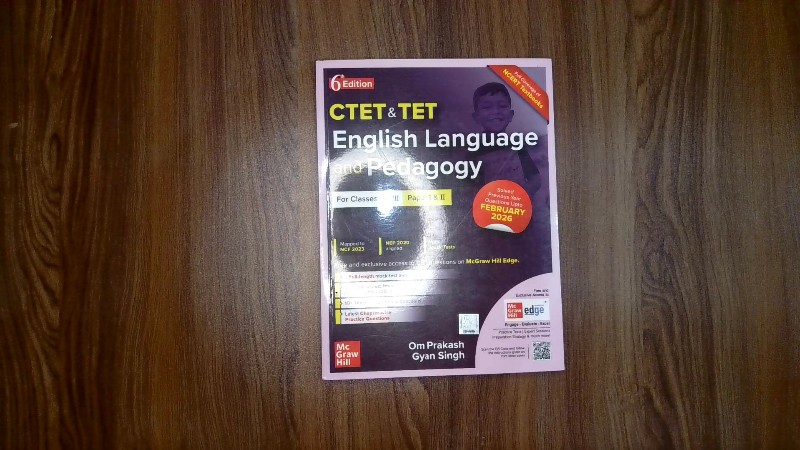 CTET & TET English Language and Pedagogy (6th Edition, For Classes I-V & VI-VIII, Paper 1 & II)