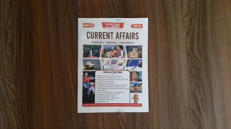 Current Affairs - January 2026