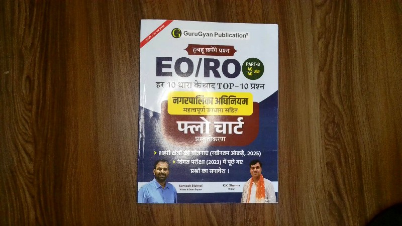 EO / RO (Executive Officer & Revenue Officer) – PART-B (\frac{40}{40} अंक / 40 Marks)