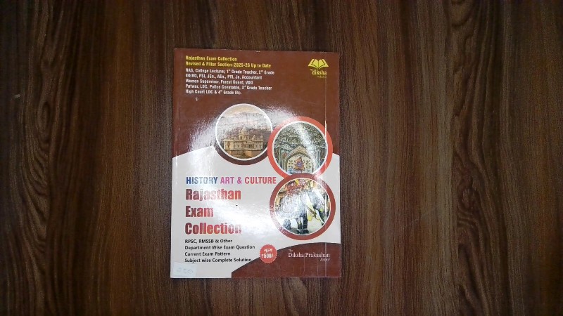 History Art & Culture Rajasthan Exam Collection