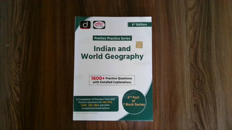 Indian and World Geography 2nd Part of 7 Book Series 5th Edition