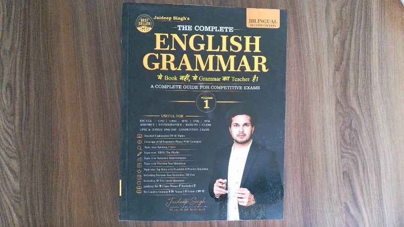 Jaideep Singh's The Complete English Grammar Volume 1 (Bilingual Second Edition)