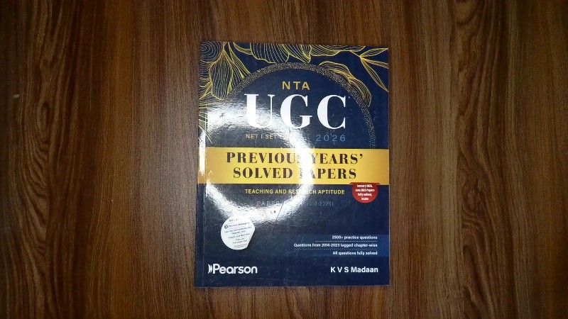 NTA UGC NET / SET / JRF 2026 Previous Years' Solved Papers Teaching and Research Aptitude Paper 1 (2014-2026)