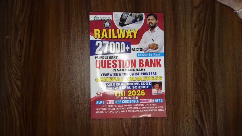 Railway 27000+ Facts Previous Years' Question Bank (Saar Sangrah) Yearwise & Topicwise Pointers General Awareness General Knowledge & General Science Till 2026 Updated