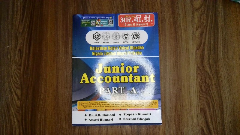 Rajasthan Rajya Vidyut Utpadan Nigam Limited Bharti Pariksha Junior Accountant Part-A (or R.B.D. Junior Accountant Part-A)