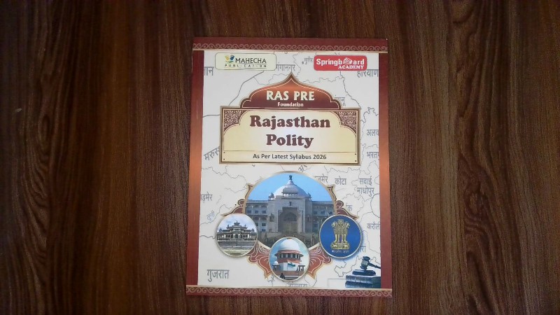 RAS PRE Foundation Rajasthan Polity (As Per Latest Syllabus 2026)