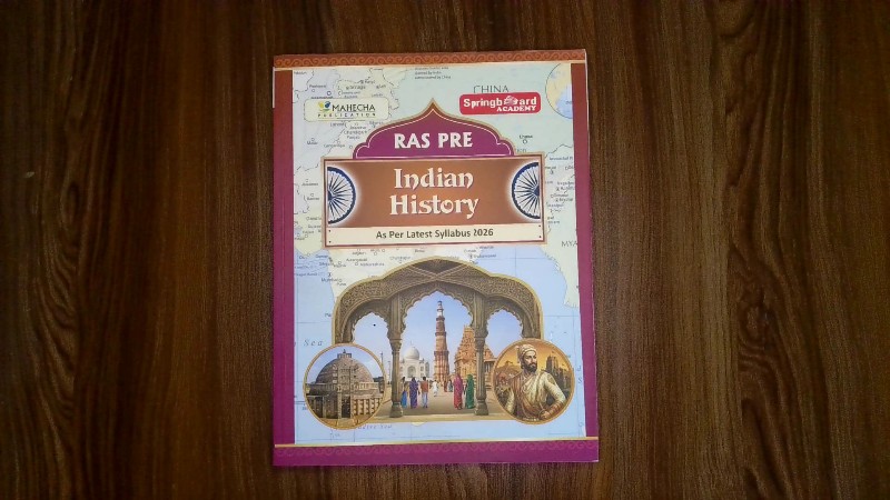 RAS PRE Indian History (As Per Latest Syllabus 2026)