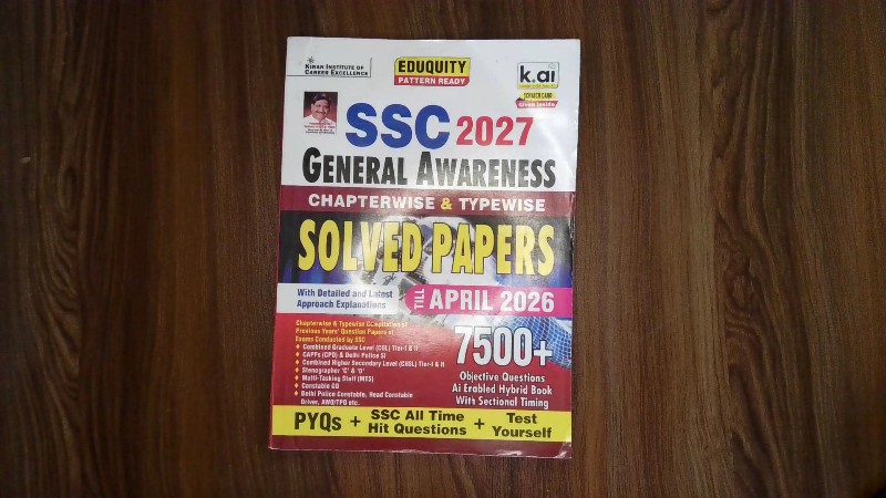 SSC 2027 General Awareness Chapterwise & Typewise Solved Papers Till April 2026