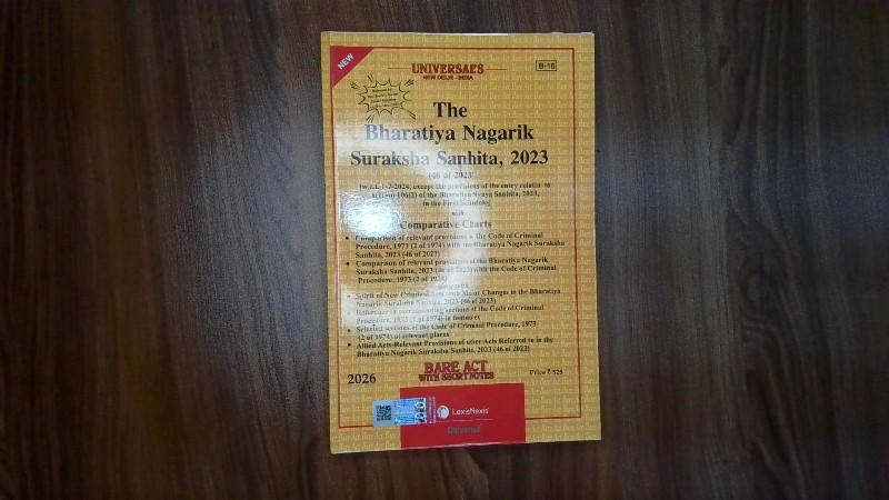 The Bharatiya Nagarik Suraksha Sanhita, 2023 (46 of 2023)