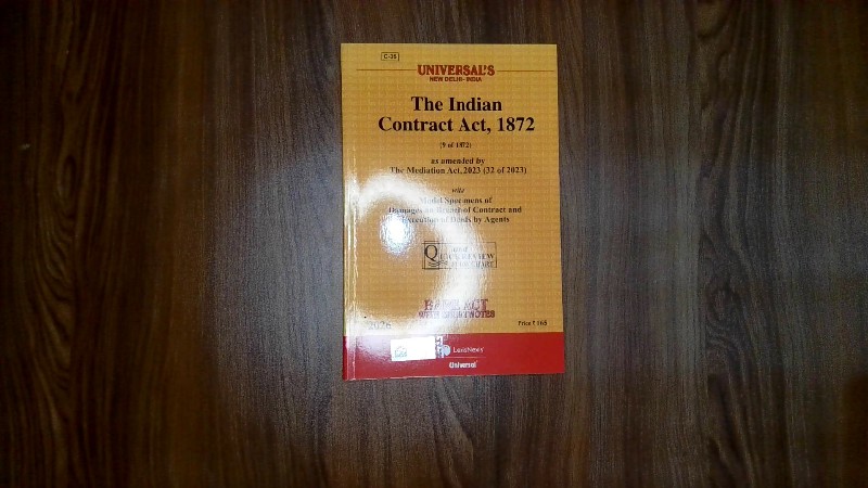 The Indian Contract Act, 1872 (9 of 1872)