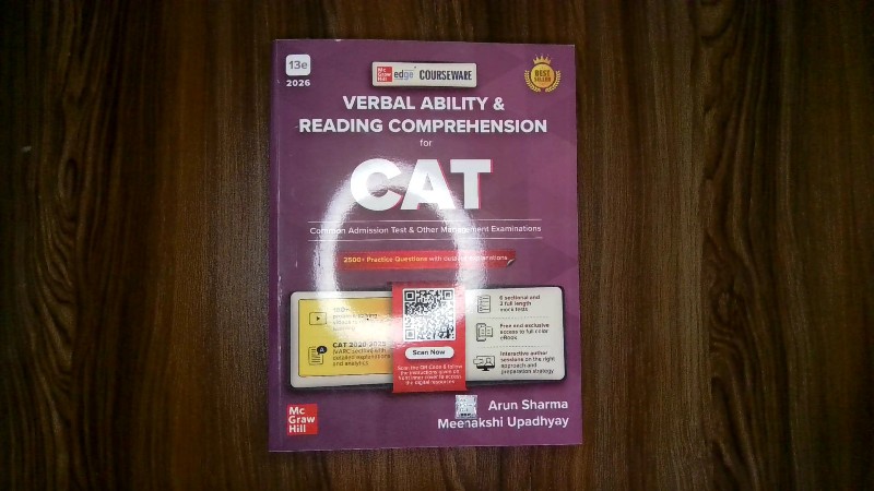 Verbal Ability & Reading Comprehension for CAT (Common Admission Test & Other Management Examinations) - 13th Edition, 2026